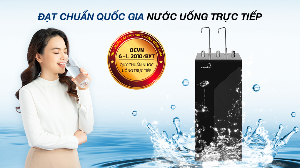 Đạt chuẩn quốc gia nước uống trực tiếp